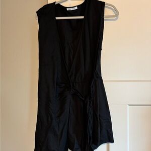 Zara Black Wrap Romper